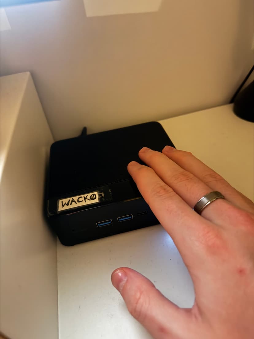 Wacko - the mini PC running an autonomous AI agent