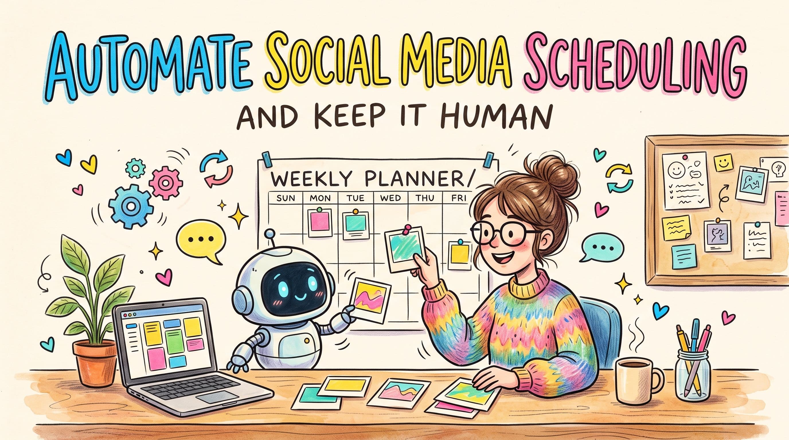 How to Automate Social Media Scheduling (and Keep It Human)