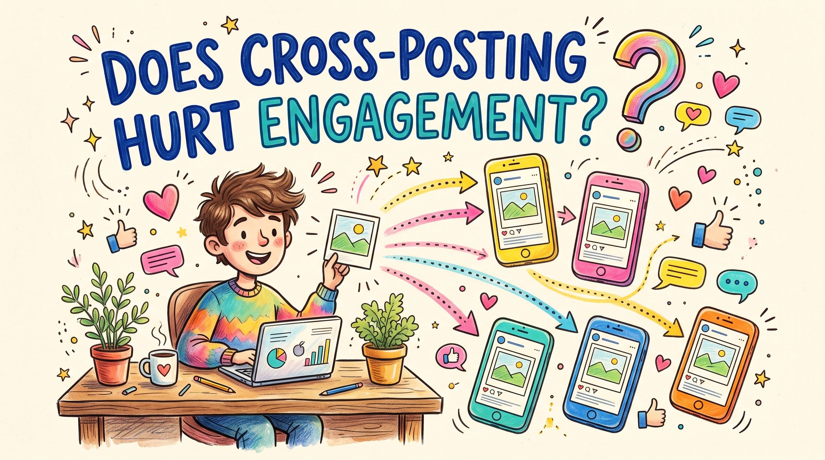 Does Cross-Posting Hurt Engagement? What Platforms Actually Say