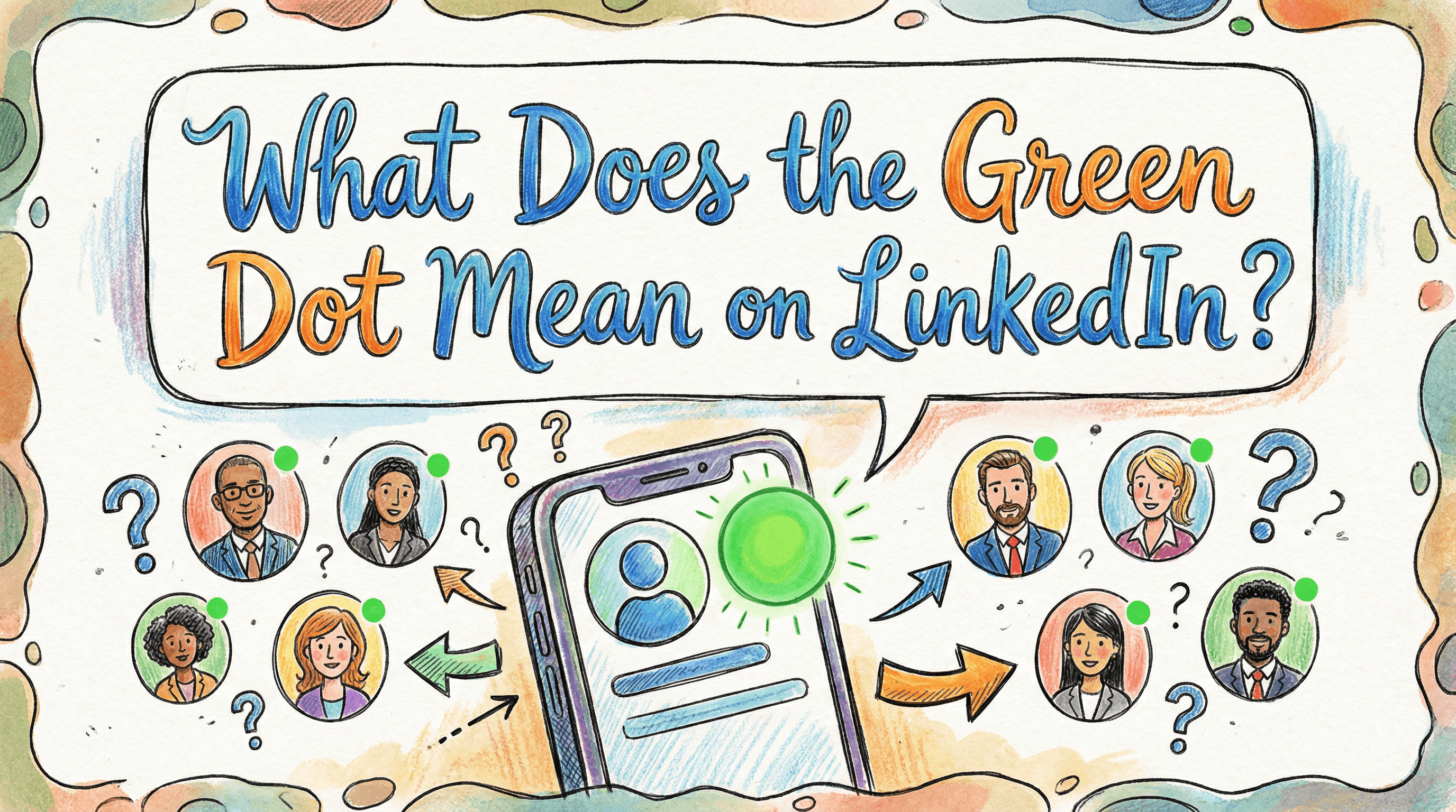 LinkedIn Green Dot: 3 Types Most People Misread