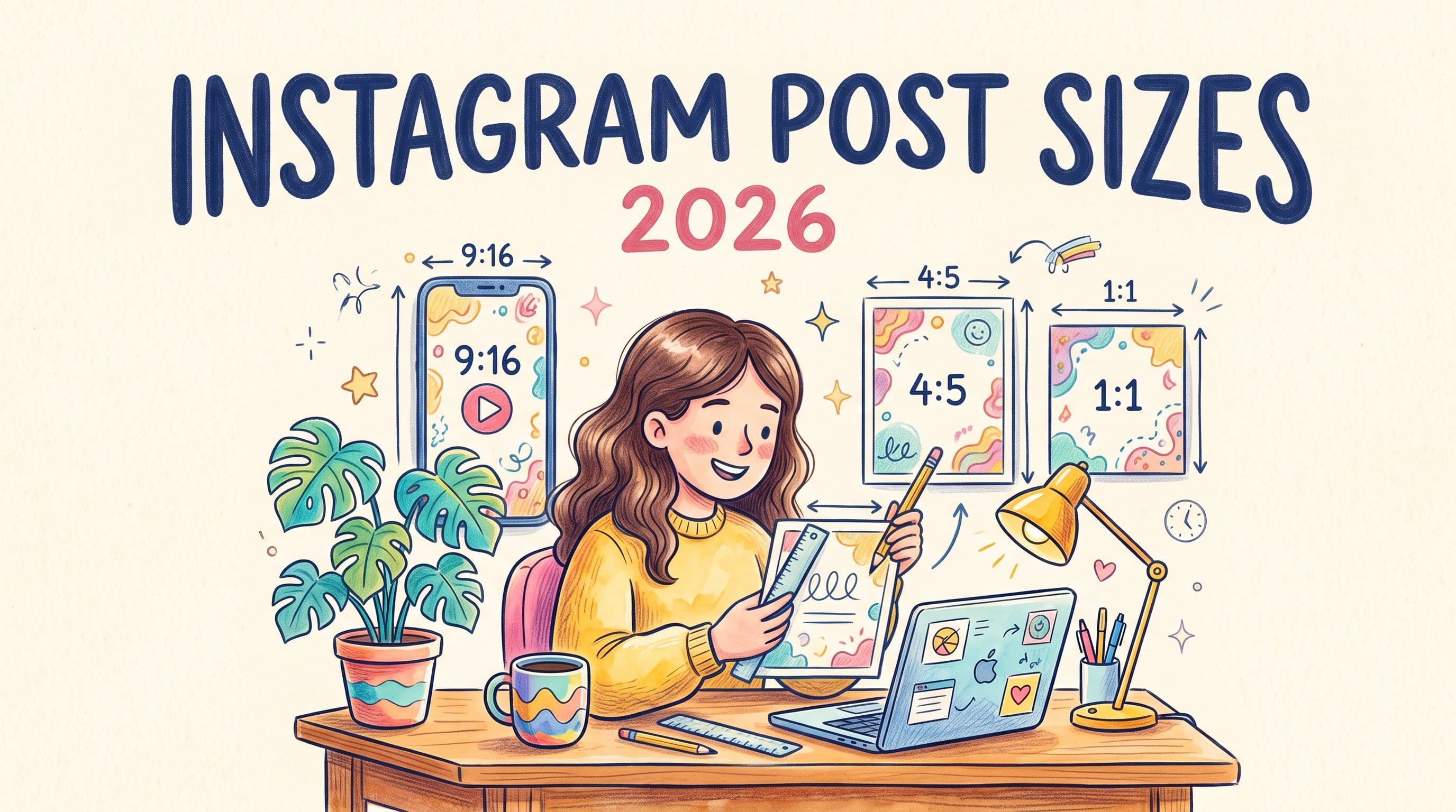 Instagram Post Sizes in 2026: Every Image and Video Dimension